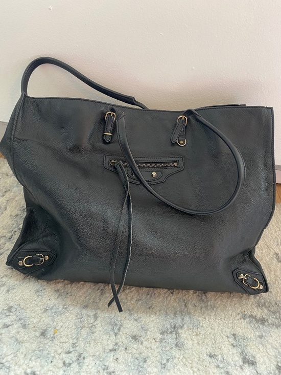 Balenciaga Handbags - Balenciaga Papier A4 Large Tote Bag Light